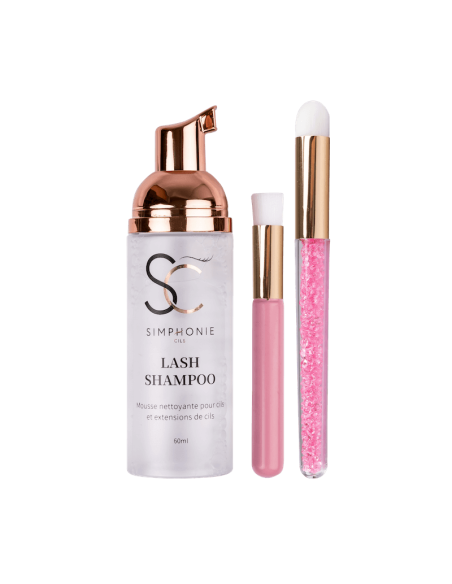 Simphonie Cils - Pack Shampoing + Pinceau