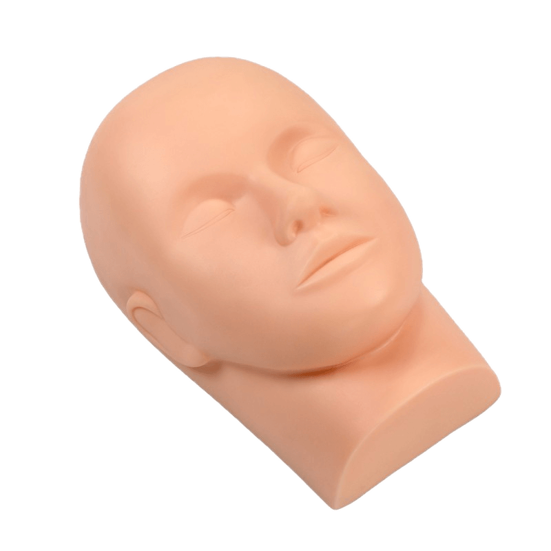 Simphonie Cils - Tête d'entrainement pour la pose d'extension de cils