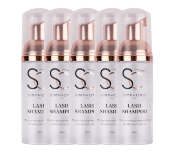 Simphonie Cils - Lot de 5 Shampoing cils 60ml