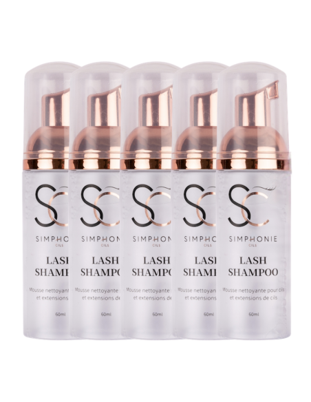 Simphonie Cils - Lot de 5 Shampoing cils 60ml