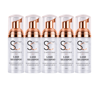 Lot de 5 Shampoings cils