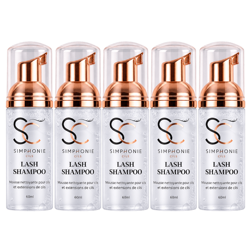 Simphonie Cils - Lot de 5 Shampoing cils 60ml