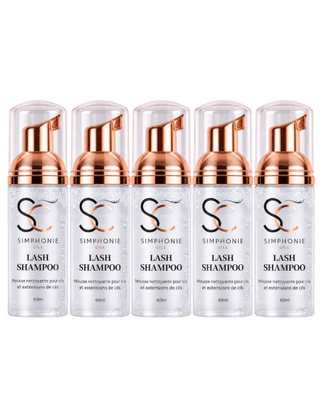 Simphonie Cils - Lot de 5 Shampoing cils 60ml