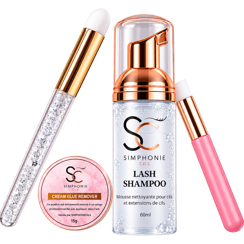 Simphonie Cils - Pack Nettoyants Indispensables