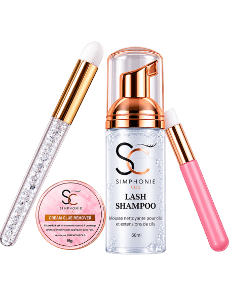 Simphonie Cils - Pack Nettoyants Indispensables