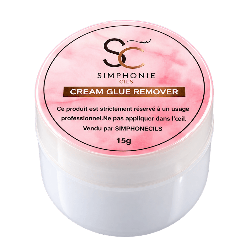 Cream glue remover