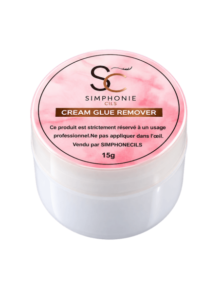 Cream glue remover